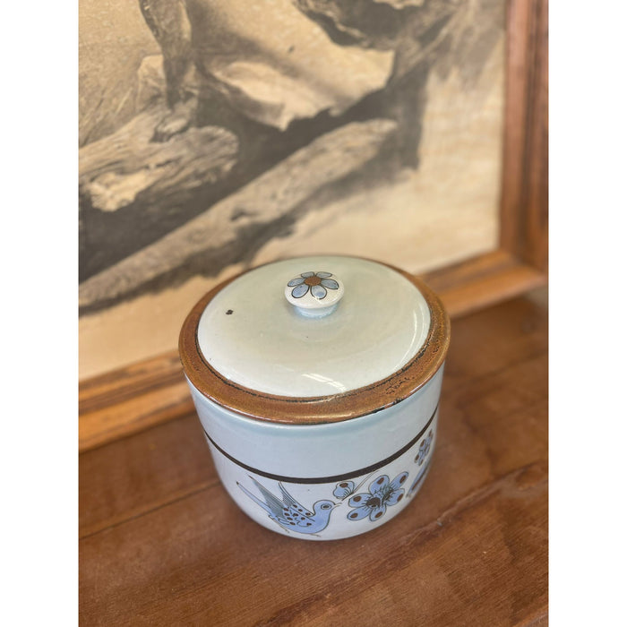 Vintage Ken Edwards Style Around Pot With Lid