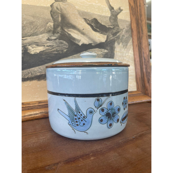 Vintage Ken Edwards Style Around Pot With Lid