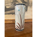 Vintage Ken Edwards Style Vase With Yellow Floral and Bird Motif