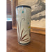 Vintage Ken Edwards Style Vase With Yellow Floral and Bird Motif