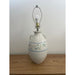 Vintage Lamp With Ceramic Vase Base and Floral Motif.
