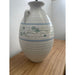 Vintage Lamp With Ceramic Vase Base and Floral Motif.