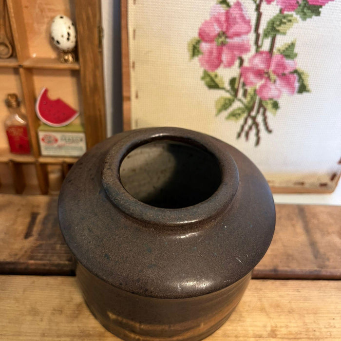 Vintage Large Handmade Porcelain Mid Century Modern Vase.(online purchase only)