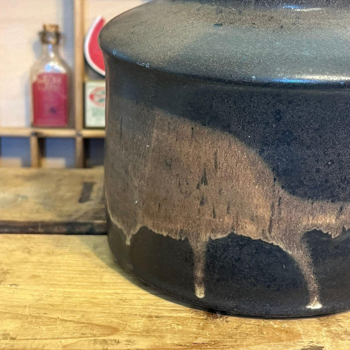 Vintage Large Handmade Porcelain Mid Century Modern Vase.(online purchase only)