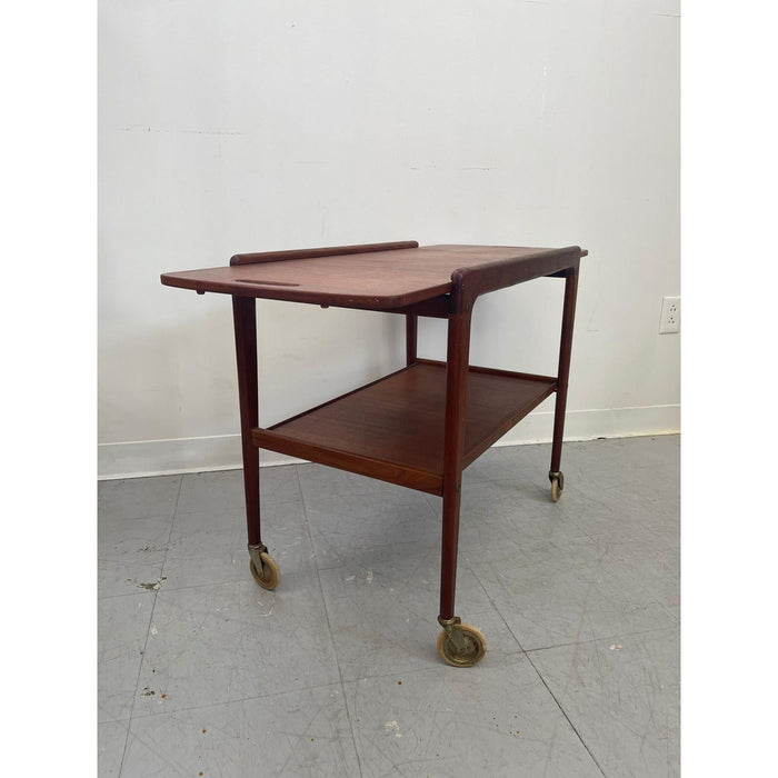 Vintage Mid Century Danish Modern Bar Cart Yngve Ekstrom Style.