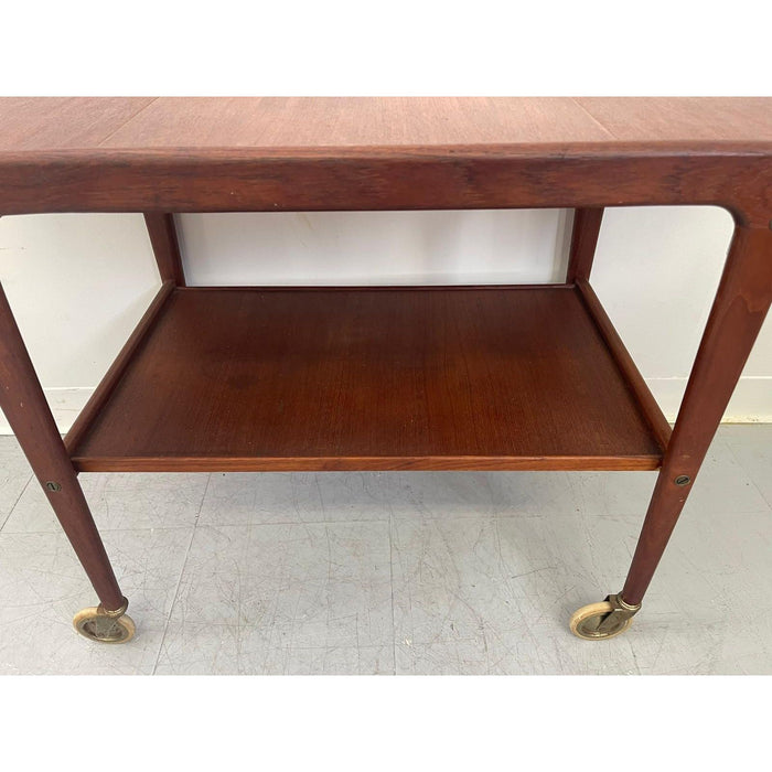Vintage Mid Century Danish Modern Bar Cart Yngve Ekstrom Style.