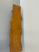 Vintage Mid-Century Live Edge Wood Bench with Tapered Legs