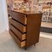 Vintage Mid Century Modern 4 Drawer Dresser Dovetailed Drawers