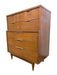 Vintage Mid Century Modern 5 Drawer Dresser - Kent Coffey Tableau Collection