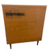 Vintage Mid Century Modern 5-Drawer Dresser with Sculpted Pulls and Dovetail Joinery
