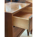 Vintage Mid Century Modern Accent Tables Dovetail Drawers