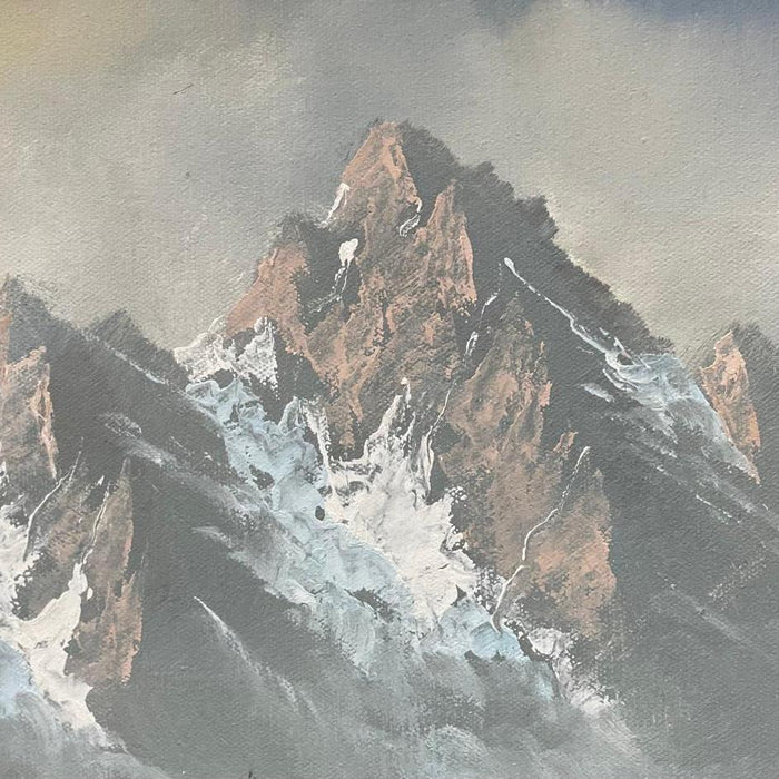 Vintage Mid Century Modern Art painting