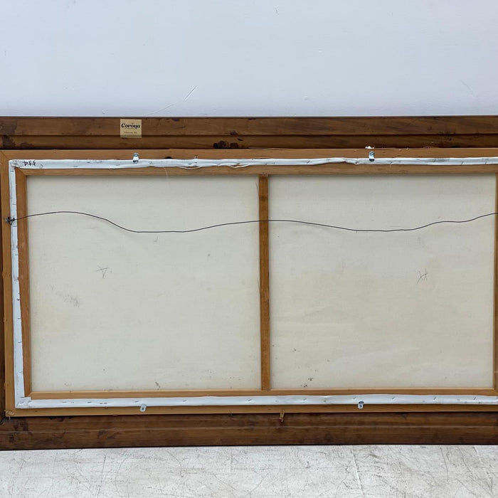 Vintage Mid Century Modern Art painting