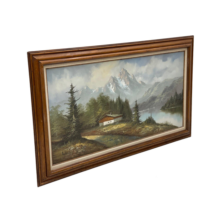 Vintage Mid Century Modern Art painting