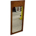 Vintage Mid Century Modern Burl Wood Wall Mirror by Milo Baughman for Lane, 1970s