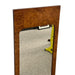 Vintage Mid Century Modern Burl Wood Wall Mirror by Milo Baughman for Lane, 1970s