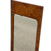 Vintage Mid Century Modern Burl Wood Wall Mirror by Milo Baughman for Lane, 1970s