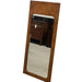 Vintage Mid Century Modern Burl Wood Wall Mirror by Milo Baughman for Lane, 1970s