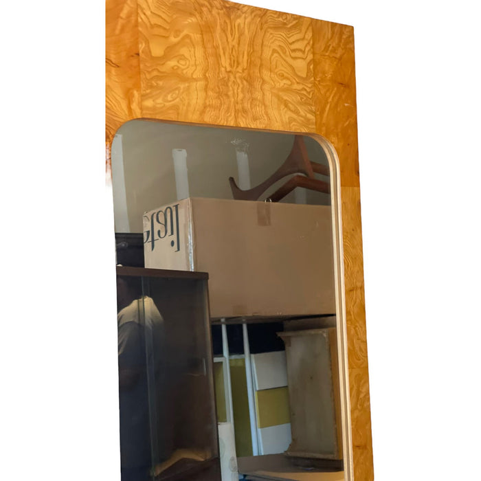 Vintage Mid Century Modern Burl wood Mirror by Lane Set of 2