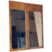 Vintage Mid Century Modern Burl wood Mirror by Lane Set of 2