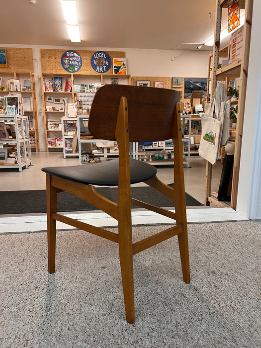 Vintage Mid Century Modern Dining Chair Set of 4 UK Import Newly Reupholstered