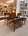 Vintage Mid Century Modern Dining Chair Set of 4 UK Import Newly Reupholstered