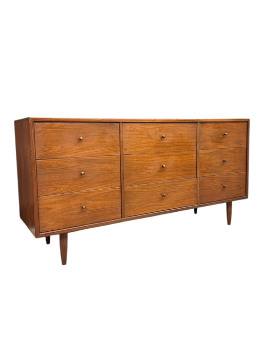 Vintage Mid Century Modern Dresser Cabinet Storage Drawers