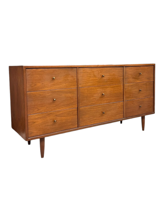 Vintage Mid Century Modern Dresser Cabinet Storage Drawers