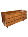 Vintage Mid Century Modern Dresser Cabinet Storage Drawers
