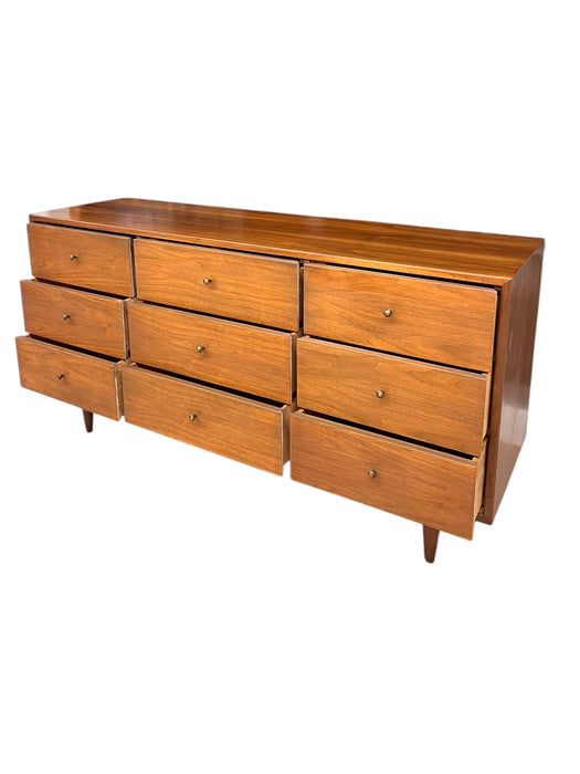 Vintage Mid Century Modern Dresser Cabinet Storage Drawers