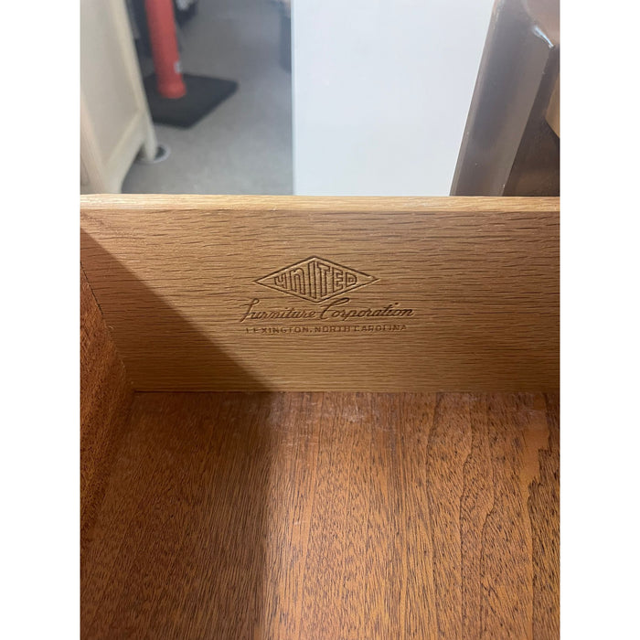 Vintage Mid Century Modern Dresser by United