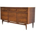 Vintage Mid Century Modern Dresser with Burl-wood Accents Dovetailed Drawers (Available for Online Purchase Only)