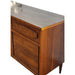 Vintage Mid Century Modern Dresser with Burl-wood Accents Dovetailed Drawers (Available for Online Purchase Only)