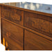 Vintage Mid Century Modern Dresser with Burl-wood Accents Dovetailed Drawers (Available for Online Purchase Only)