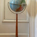 Vintage Mid Century Modern Globe Stand Decor Retro Wood Petal Map World Seattle Deco(Online purchase only)