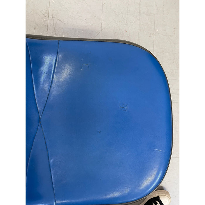 Vintage Mid Century Modern Herman Miller Blue Chair