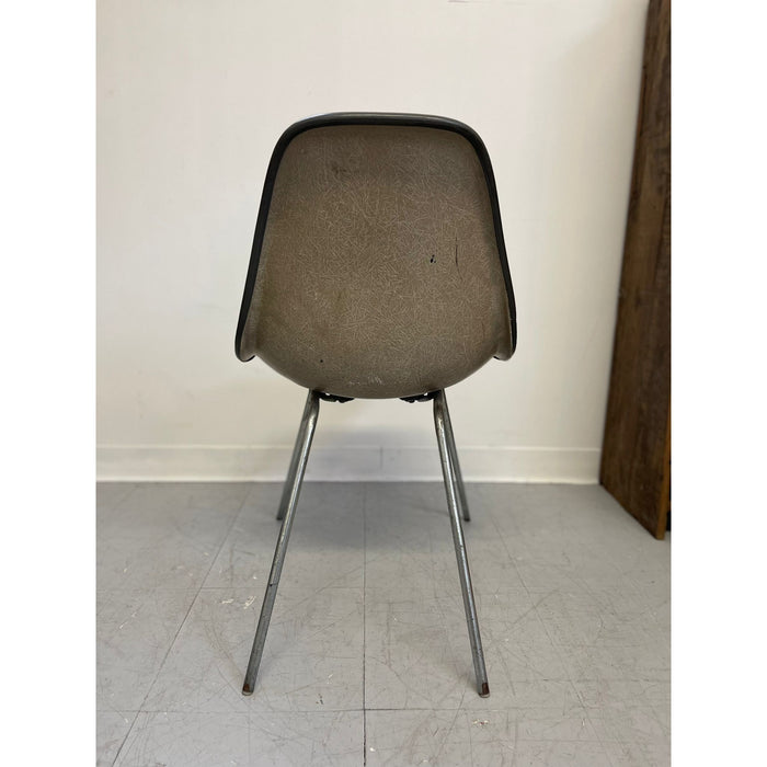 Vintage Mid Century Modern Herman Miller Blue Chair