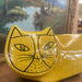 Vintage Mid Century Modern Italian Baldelli Ceramics Cat Coin Collector.