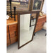 Vintage Mid Century Modern Mirror With Walnut Tone Framing