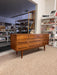 Vintage Mid Century Modern Nine Drawer Dresser by Dixie Furniture Solid Cherry with Dovetailed Drawers