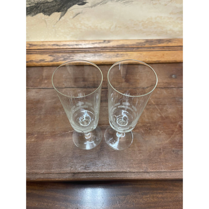 Vintage Mid Century Modern Nine Piece Drink Ware Set kit