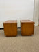 Vintage Mid Century Modern Olive Burl End Table Set by Milo Baughman for Lane