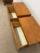 Vintage Mid Century Modern Olive Burl End Table Set by Milo Baughman for Lane