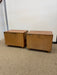 Vintage Mid Century Modern Olive Burl End Table Set by Milo Baughman for Lane