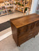 Vintage Mid Century Modern Solid Walnut Dresser by Broyhill Premier Sculptra