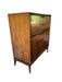 Vintage Mid Century Modern Solid Walnut and Oak Dresser Dovetail Drawers