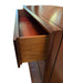 Vintage Mid Century Modern Solid Walnut and Oak Dresser Dovetail Drawers