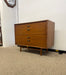 Vintage Mid Century Modern Solid Wood Dresser by Drexel Parallel, 1960s