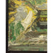 Vintage Mid Century Modern Style Framed Painting on Canvas
