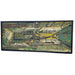 Vintage Mid Century Modern Style Framed Painting on Canvas